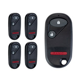 Lots of 5 Remote Car Key Fob Replacement for Honda A269ZUA106 fits 1994 1995 1996 1997 Accord